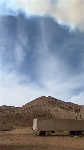 Drivers warned about wildfire spreading toward I-70 near Cove Fort
