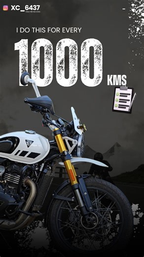 XC 6437 | Do this every 1,000 kilometres, it keeps your bike smooth and problem-free. Here’s my monthly bike maintenance routine: • Check chain &... | Instagram