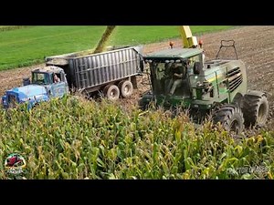 John Deere 7980 Forage Harvester Chopping Corn Silage