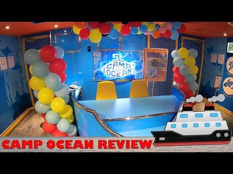 Carnival Breeze | Camp Ocean | 7 Year Old Review | Kids Camp