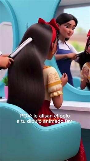 Pero porque hacen eso? #disney #rizos #transition #humor