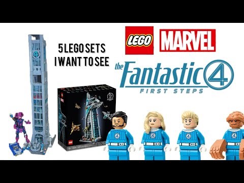 5 Iego marvel fantastic four sets I hope LEGO make ( my own opinion )