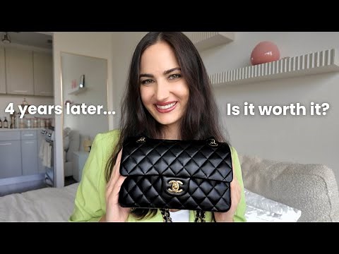 Chanel Classic Flap Review: Small Lambskin | What Fits + Wear & Tear