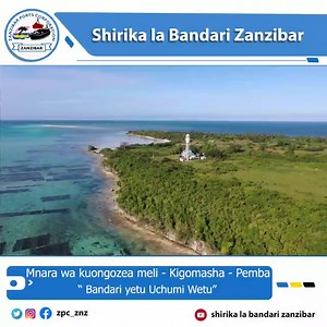 Mnara wa Kigomasha Pemba umejengwa Mwaka 1904 na una urefu wa mita za mraba 37 kutoka usawa wa bahari, kazi kubwa ya mnara wa Kigomasha ni kuongozea meli zinazotoka kutoka kusini mwa Afrika na kupitia jangwa la Sahara. Meli zote zinazokuja Tanzania kupitia Bandari ya Dar es salaam na Malindi Zanzibar, zinatumia mnara wa Kigomasha kuongozwa njia zake. Mnara huu pia unatumika kama kumbukumbu za kihistoria katika visiwa vya Zanzibar. Minara ya kuongozea meli ni moja ya vyanzo vya mapato vya Shirika