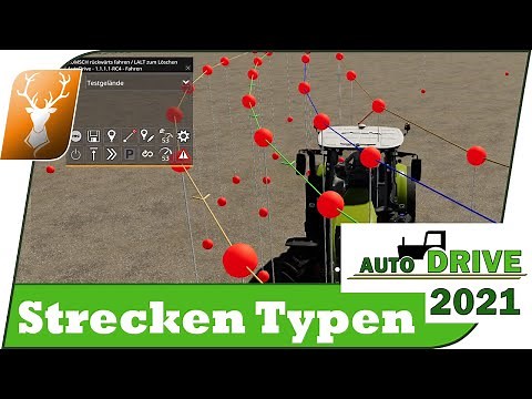 🚜 Auto Drive: Streckentypen // Schritt für Schritt zum AutoDrive 2021 Profi // LS19 Mod