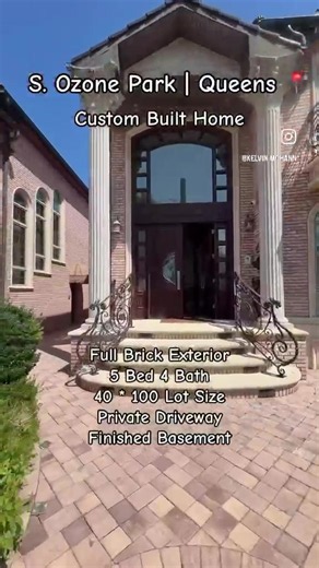 🏡 OPEN HOUSE WEEKEND — THREE DAYS TO TOUR! ✨ Step inside one of South Ozone Park’s finest luxury estates at 135-39 124th Street. This exceptional custom-built residence combines timeless elegance, impressive craftsmanship, and beautifully designed living spaces. 📍 135-39 124th Street, South Ozone Park, NY 11420 💰 $1,999,000 🔑 OPEN HOUSE SCHEDULE 🗓️ Friday, September 4 | 1–3 PM 🗓️ Saturday, September 5 | 2–4 PM 🗓️ Sunday, September 6 | 2–4 PM ✨ 5 spacious bedrooms ✨ 5 full bathrooms ✨ Two 