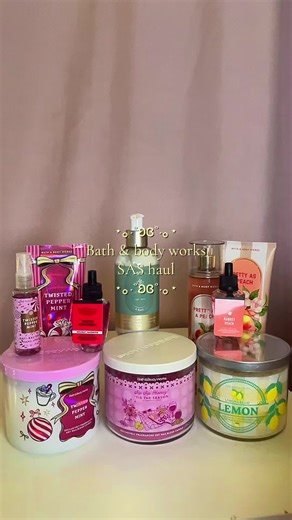 Bath & Body Works Semi Annual Sale Haul Insights