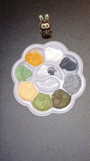 Paint 🎨 ♥️🎶💥#coloring #satisfying #shorts