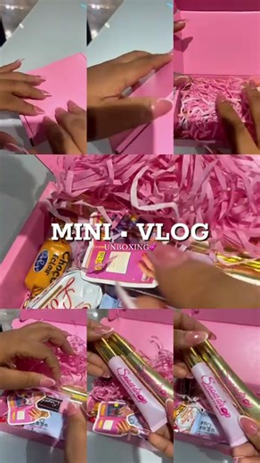 I have really sweet customers😍 sweet lipgloss review from @Pinky🎀💕 #minivlog #unboxingvideo #lipglossbusiness #lipglosscontent #lipgloss