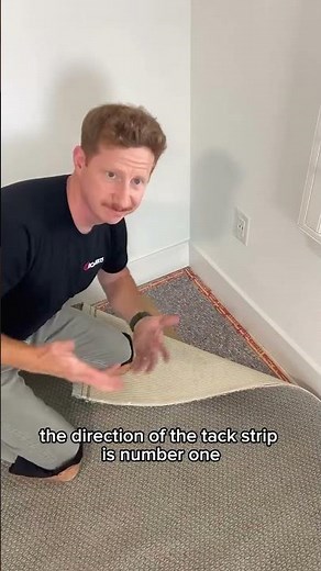 Common Carpet Install Mistake: Tack Strip Pin Direction