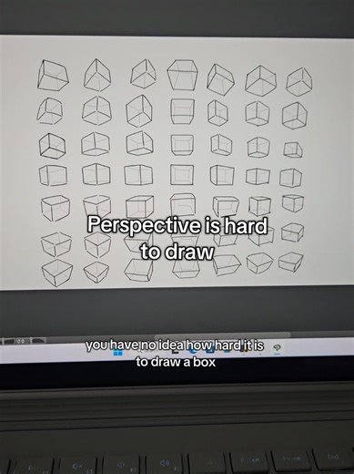Mastering Perspective in Box Drawings