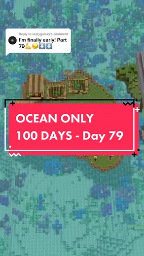 Reply to @scalygalaxy Day 79/100 One more piece to go… 🥹 #fypシ #minecraft #minecraftchallenge #dream #sub2foofmello #minecraft100days