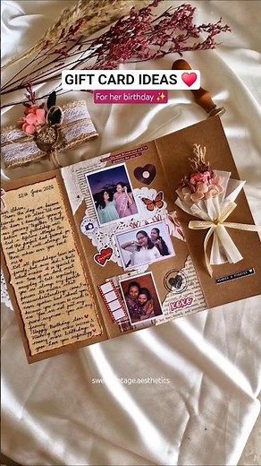 Gift Card Ideas for her Birthday ✨️ #giftideas #giftcard #birthdaygift #birthday #bestfriends #gift