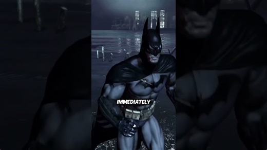 What happens when you dive into the water in all the Batman games? #videogames #Batman #BatmanArkham