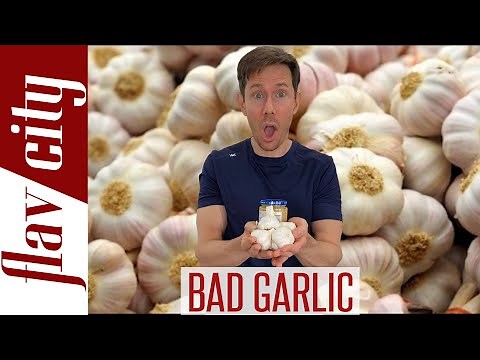 You're Buying Garlic That Is Bleached, Grown In Sewer Water, And From CHINA!