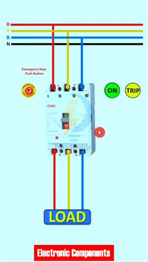 37K views · 418 reactions | MCCB Molded case circuit breaker with shunt trip relay and combination switch #electrician #electronics #fypシ | 퐄퐥퐞퐜퐭퐫퐨퐧퐢퐜 퐂퐨퐦퐩퐨퐧퐞퐧퐭퐬 | Facebook