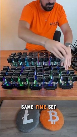 I set up 60 USB Bitcoin miners!