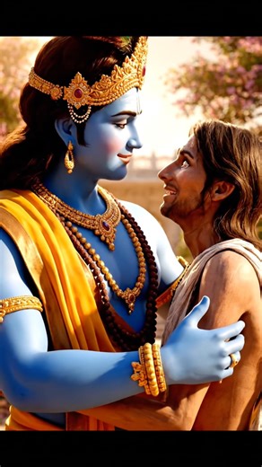 Krishna sudama❤️🥰 #krishna #sudama