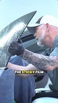 How Pros Align Window Tint | Slip Solution Technique ✨