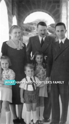 What Happened to Hitler’s Family After WWII? 😳#history #ww2 #worldwar2 #hitler #militaryhistory