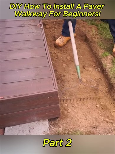 #DIY How To Install A Paver Walkway For Beginners!
