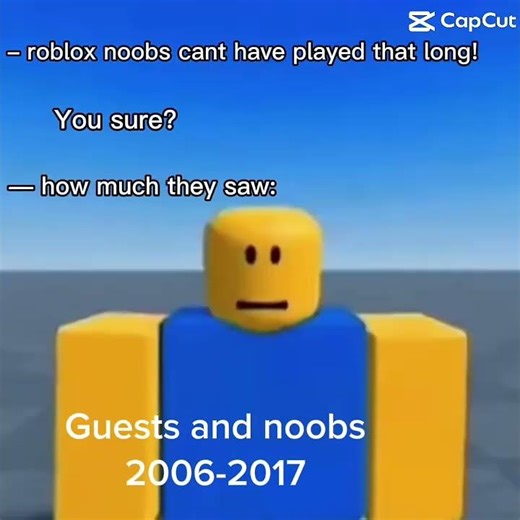 Rip Roblox guests and noobs 2006-2017(removal)