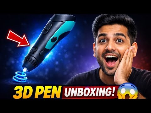 [UNBOXING] 3d pen🖊️ // you can make any thing\\\\ || legend unboxing ||