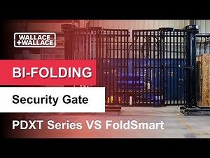 Bi-Folding Security Gate | PDXT Series VS FoldSmart