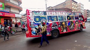 Kenya's public buses show off colorful matatu culture