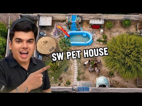 SW PET HOUSE NEW VIDEO MINI ZOO FULL TOUR 😱