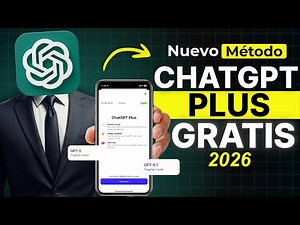 Cómo tener ChatGPT PLUS GRATIS en 2026 | Guía paso a paso (Método Real)
