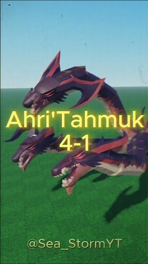 Hisolidium vs Ahri'Tahmuk | Creatures of Sonaria