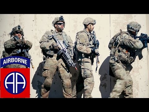 U.S. Army. "Devil Brigade", 82nd Airborne Division. Joint military exercises.