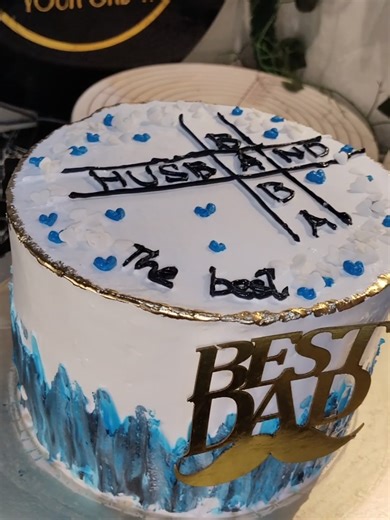 Custom Birthday Cake for a Special Father