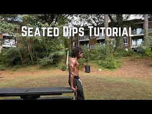 Seated Dips Tutorial| Beginner Calisthenics Tricep Exercise