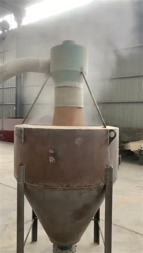 Pneumatic vacuum conveying - grain conveying machine tested in factory #pneumatic