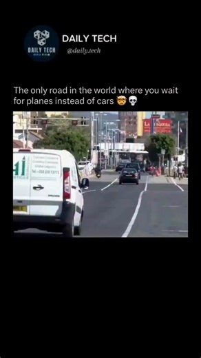 DAILY TECH_world_wide on Instagram: "Driving in Gibraltar becomes unforgettable the moment you realize the main road crosses the airport runway, and everyday traffic calmly waits as a full-size aircraft lines up to land or take off 😳✈️ Gibraltar International Airport uses barriers and ground crews to halt cars whenever a flight approaches, turning a simple commute into a rare moment where drivers sit just meters from a runway that comes alive with engines, lights, and movement. People who exper