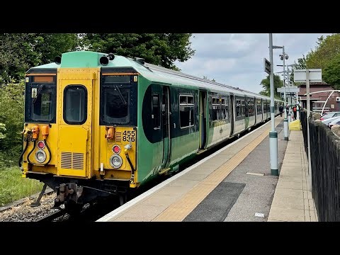 Cab ride Class 455 Beckenham Junction - London Bridge via Tulse Hill Train Drivers eye View Southern