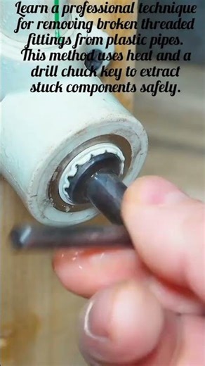 How to Remove Broken Pipe Fittings