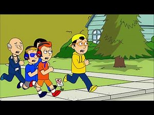 Caillou Turns Mr. Hinkle's House into McDonald's and Gets Grounded