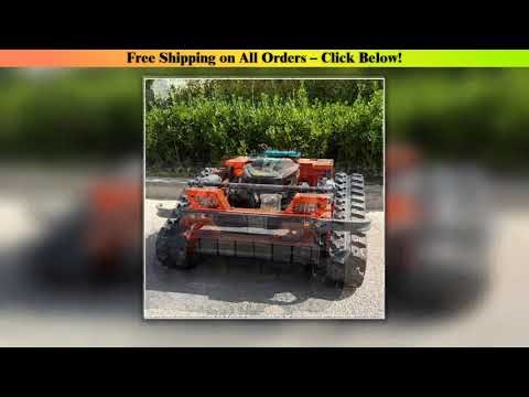 Customized Factory Sales Mini Automatic Small Remote Control Self-propelled Crawler Lawn Mower