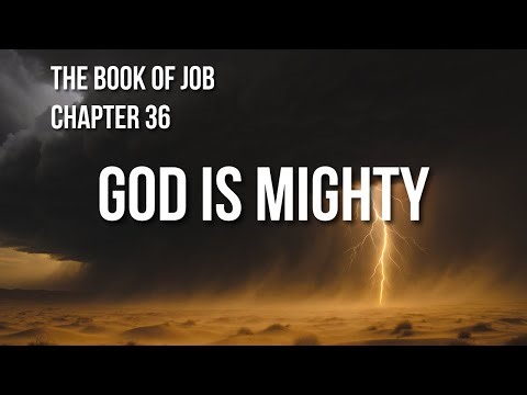 Job Chapter 36: Elihu Declares God’s Goodness