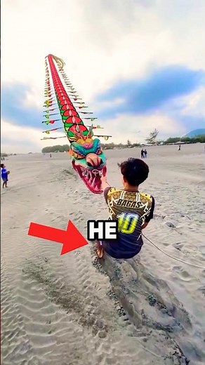 The Kite That Can Lift a Man 😲