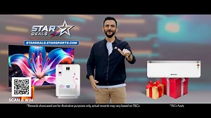 16K views · 109 reactions | Watch Tata IPL live and stand a chance to win Exciting prizes daily, only at Star Sports! How? It's simple! Scan the QR code on your TV screen or visit stardeals.starsports.com ✅ Har Fan Karega Scan! #IPLOnStar | Star Sports | Facebook