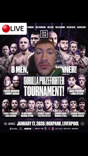 Gorilla 1 Prizefighter Tournament Live Now!