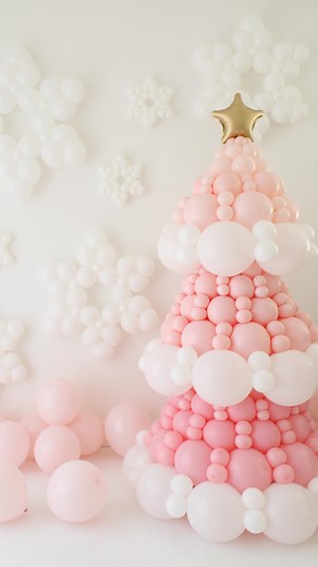 When stacked mushrooms turn into an idea for a whimsical christmas tree!! 🩷🩷 I love the way these turned out! | The Creative Heart Studio