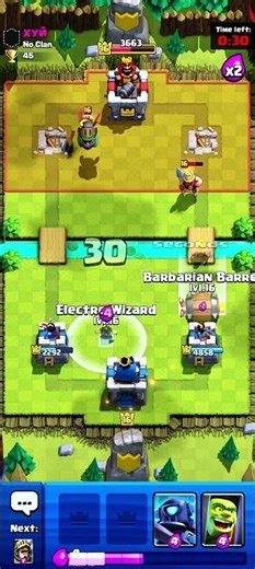 I play with random cards #clash #clashroyale #clashroyaleshorts#clashroyalemoments