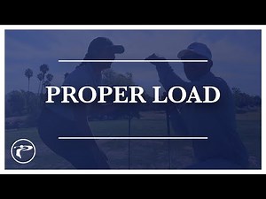 Proper Load In The Backswing - Junior Golf Lesson