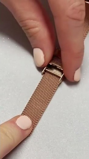 Olivia Burton Mesh Strap Adjustment