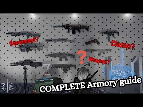 COMPLETE Armoury Guide | Roblox: A-888 Project Creedbreaker
